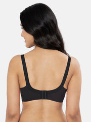 Ultimo Smooth Support Non Padded Non Wired Super Support Bra - Black