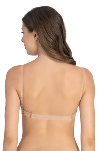 Classic Backless Padded & Non-wired Bra - Sandalwood thumbnail 4
