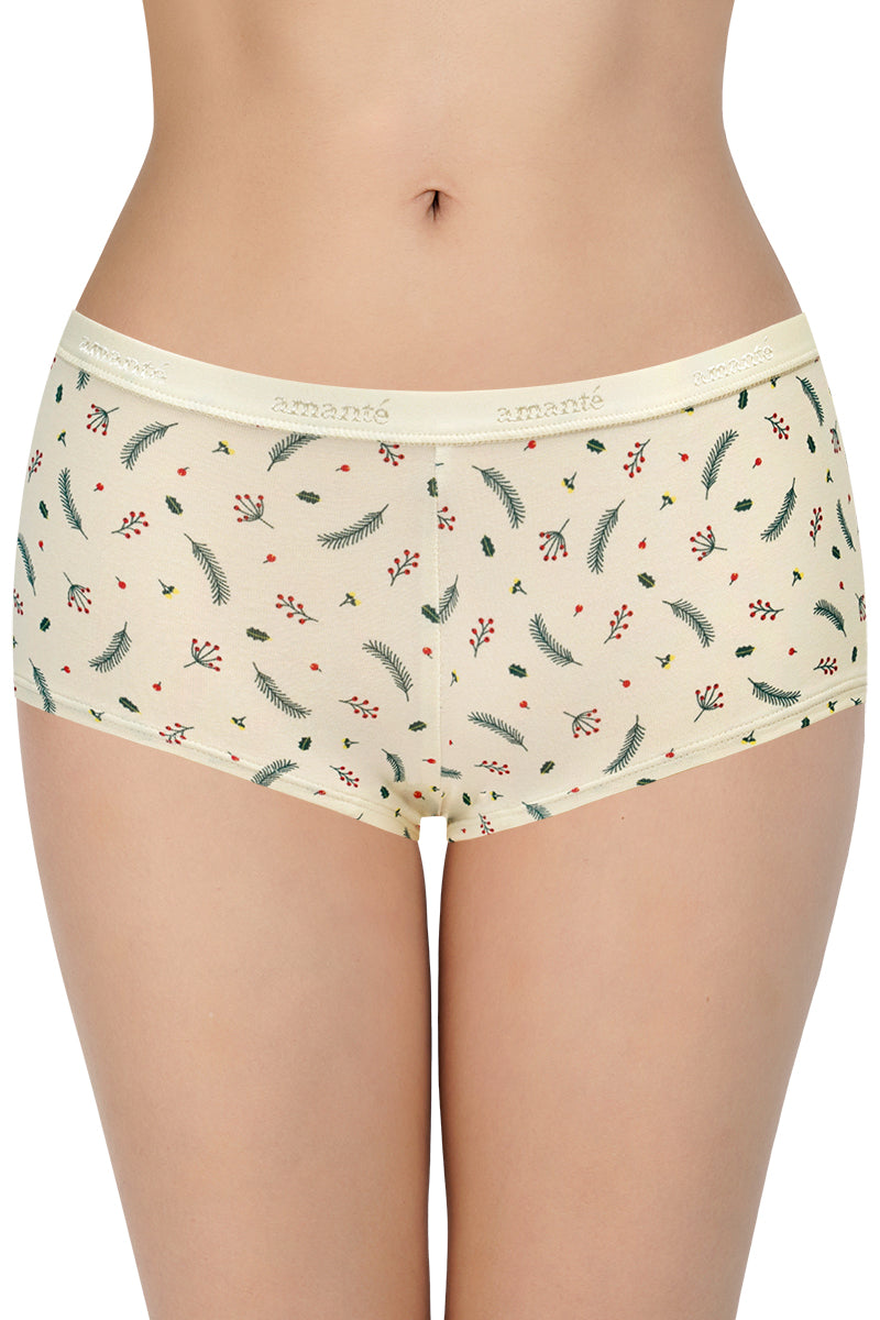 Print Low Rise Boyshort Panties (Pack of 2) - Image 4 of 5