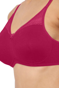 Lace Concealer Non-padded Non-wired Bra - Granita thumbnail 4