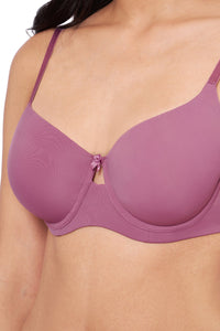 Elegant Dream Padded Wired T-shirt Bra - Mellow Mauve thumbnail 4
