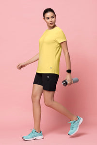 Essential Crew Neck Tee - Sunshine thumbnail 4