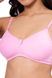 Smooth Elegance Padded Non-wired T-shirt Bra - Pastel Lavender