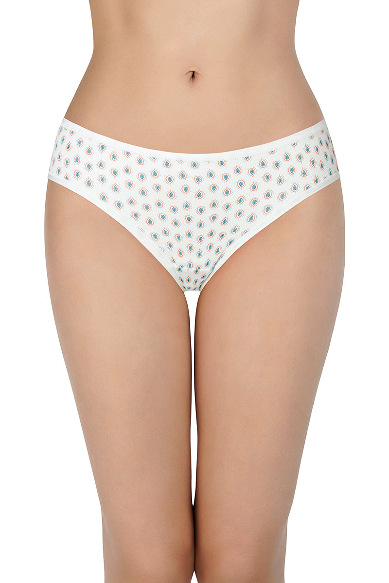 Printed Low Rise Bikini (Pack of 3) - C515 - Image 4 of 6