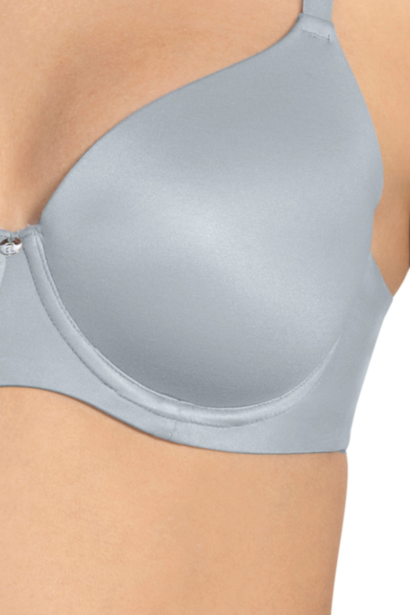 Cloudsoft Padded & Wired Bra - Soft Gray - Image 5 of 5