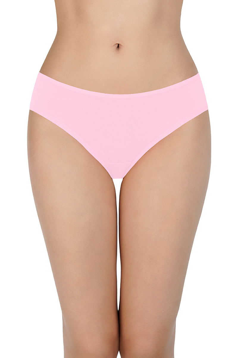 Solid Low Rise Bikini (Pack of 3) - C503 - Image 4 of 6