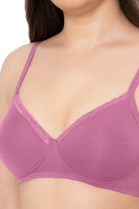 Cotton Casuals Padded Non-Wired Solid T-Shirt Bra - Malaga thumbnail 4