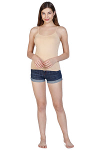 Spaghetti Strap Modal Camisole - Nude thumbnail 4