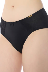 Luxe Support Hipster Panty - Black thumbnail 4