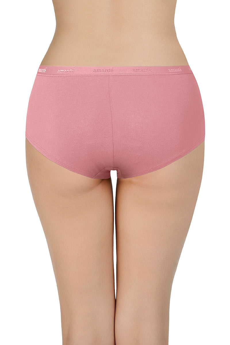 Solid Low Rise Boyshorts (Pack of 2) - C510