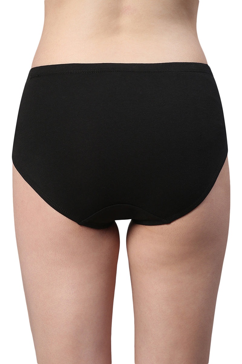 Inner Elastic Waistband Hipster (Pack of 3)
