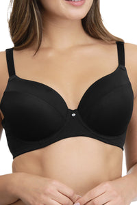 Smooth Definition Padded Wired T-shirt Bra - Black thumbnail 4