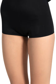 Racer Back Swim Dress - Black