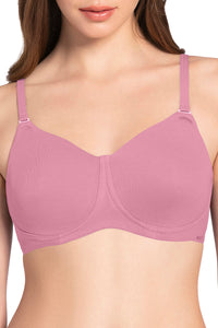 Essential Comfort Non-Padded Non-Wired Bra - Cashmere Rose thumbnail 4