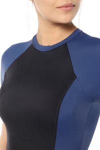 Leg Suit With Sleeves - Nero With Jeans thumbnail 5