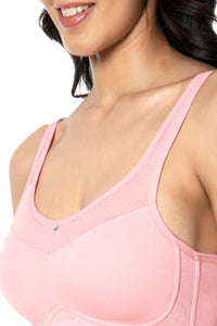 Cotton Smooth Back Solid Non Padded Non-Wired Support bra - Quartz thumbnail 4