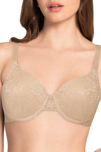 Lace Dream Padded Wired Lace Bra - Sesame_Sndlwd thumbnail 4