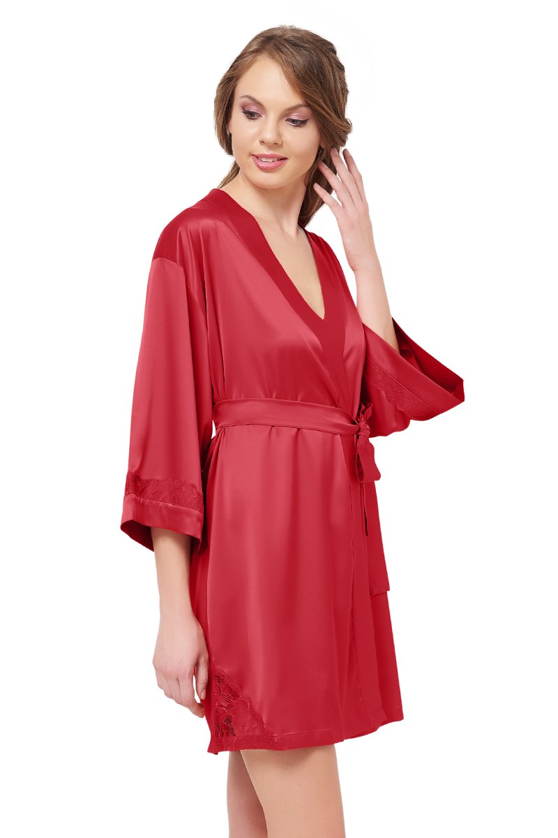 Festeve Satin Robe - Image 2 of 4