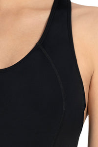 Racerback Swimsuit - Black thumbnail 4