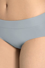 Cloudsoft Hipster Panty - Soft Gray