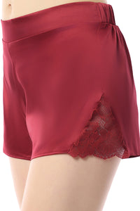 Eternal Bliss Satin Shorts - Rio Red thumbnail 4