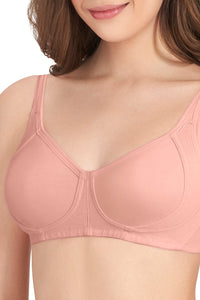 Cool Contour Non-padded Non-wired Support Bra - Impatiens-Pink thumbnail 4