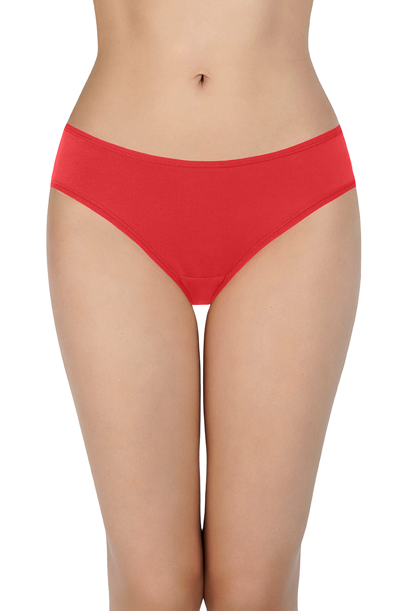 Solid Low Rise Bikini (Pack of 3) - C502
