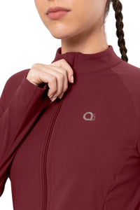 Energize Performance Full Sleeve Active Jacket - Chocolate Truffle thumbnail 4