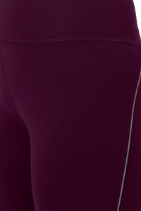 Energize High Rise Active Capri - Blackberry Wine thumbnail 4