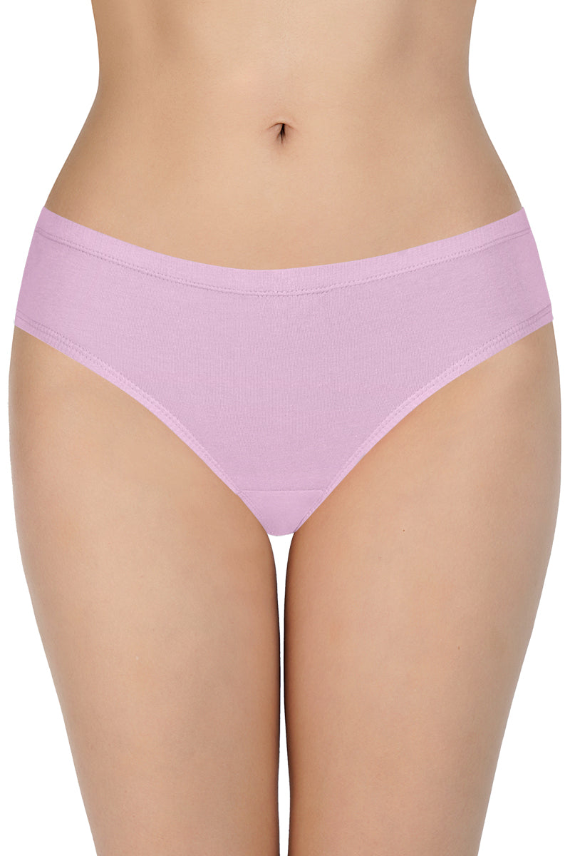 100% Cotton Bikini Panty Pack (Pack of 3) - D001 - Solid