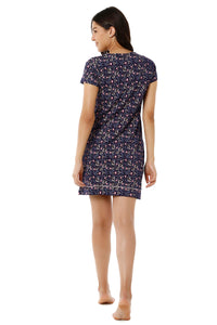Sleep Dress - Ocean Cavern Floral Print thumbnail 3
