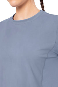 Flaunt Short Sleeve Round Neck Workout T-Shirt - Tempest thumbnail 4