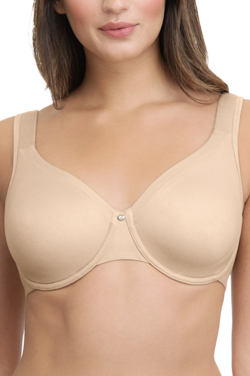 Contour Support Non-padded Wired Support Bra - Sandalwood