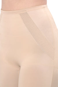 Solid Full Coverage High Rise Thigh Shaper - Sandalwood thumbnail 5