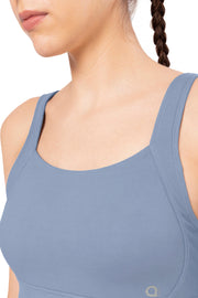 Energize High Impact Round Neck Sports Bra - Tempest