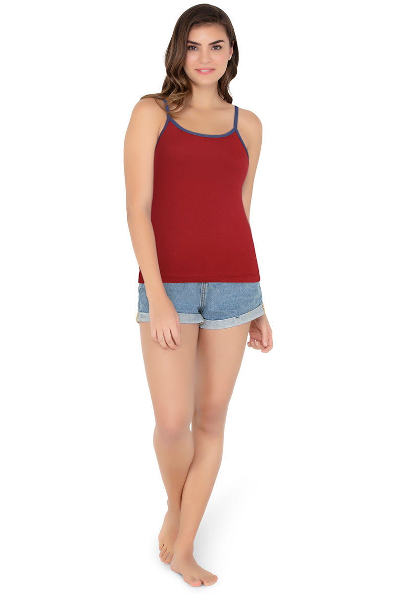 Cotton Camisole - Maroon