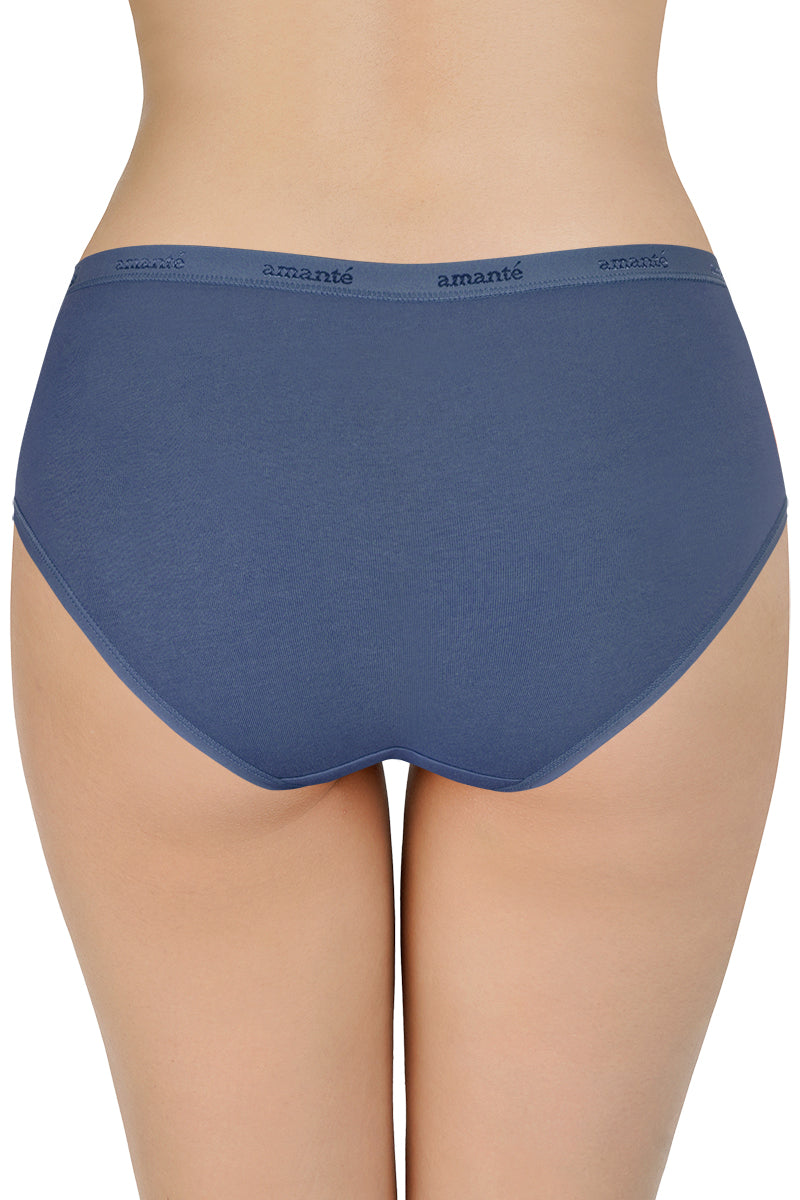 Solid Low Rise Hipster Panties (Pack of 3)