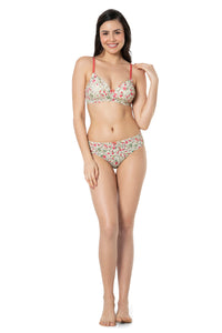 Smooth Charm Bikini Panty - Floral Whimsy Pr thumbnail 5