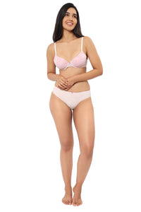 Floral Romance Lightly Padded Wired Full Coverage Bra - Angel W_Bridal R thumbnail 5