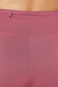 Flaunt Flared High Rise Travel Pants - Heather Rose thumbnail 4