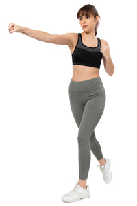 Energize High Rise Active Leggings - Grey thumbnail 5