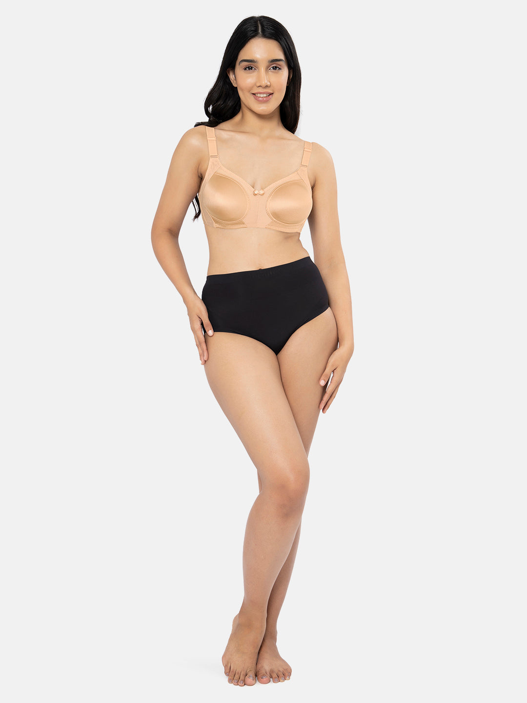 Ultimo Smooth Support Non Padded Non Wired Super Support Bra - Sandalwood