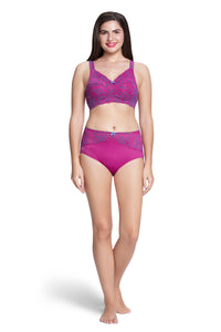 Fiesta Support Non Padded Non-Wired Lace Bra - Flamenco thumbnail 5