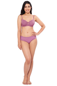 Elegant Dream Padded Wired T-shirt Bra - Mellow Mauve thumbnail 5