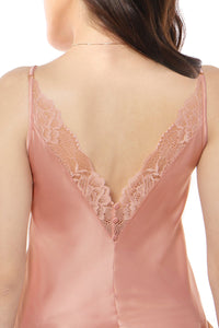 Eternal Bliss Satin Camisole - Mellow Rose thumbnail 5