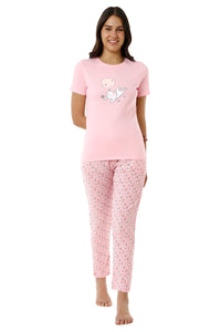 Scoop Neck Sleep Tee - Almond Blossom thumbnail 5