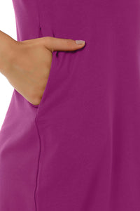 Sleep Dress - Magenta Purple thumbnail 5
