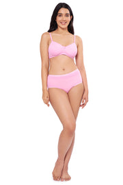 Smooth Elegance Padded Non-wired T-shirt Bra - Pastel Lavender