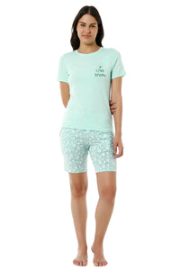 Scoop Neck Sleep Tee - Blue Light thumbnail 5