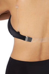 Classic Backless Padded & Non-wired Bra - Black thumbnail 5